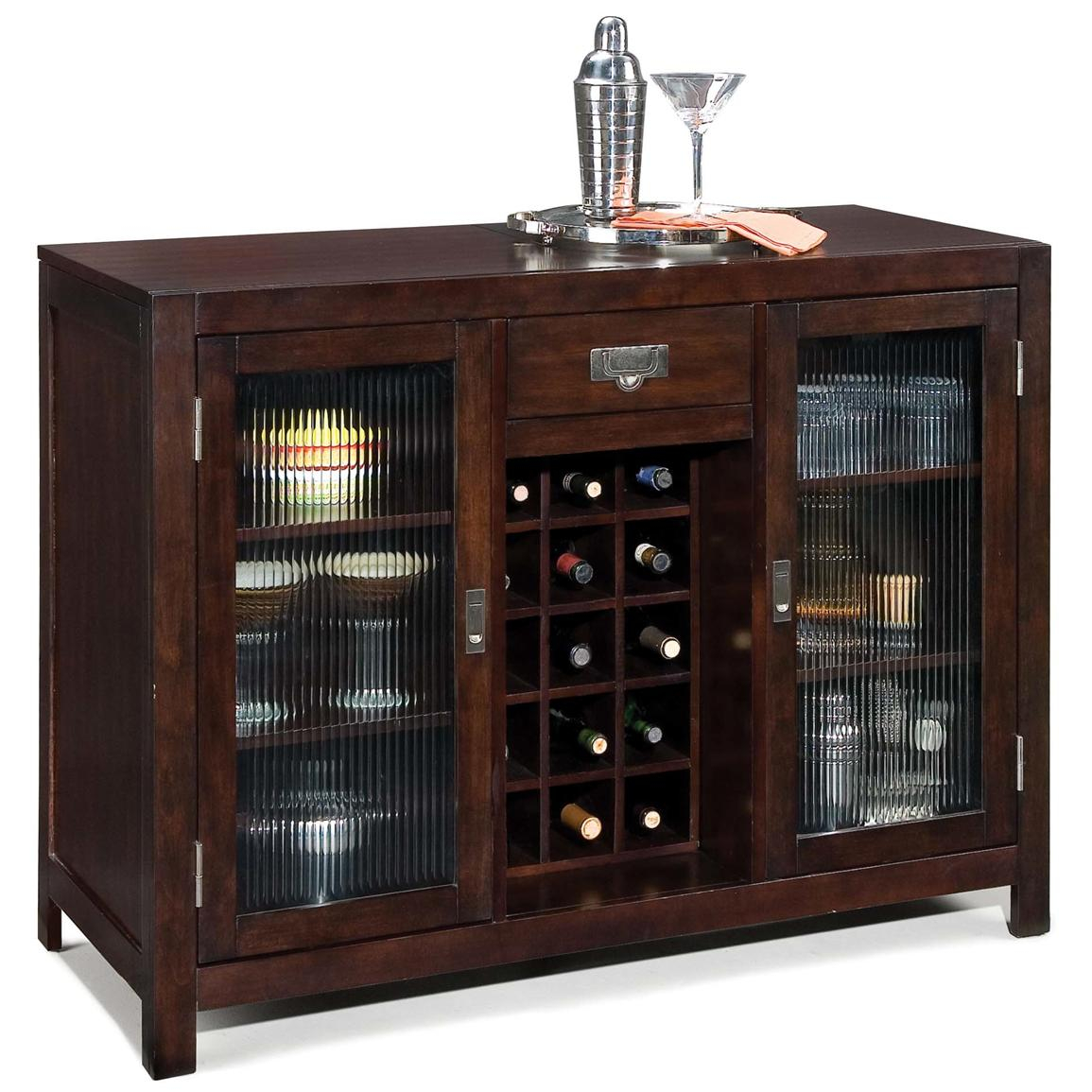Home Styles City Chic Bar Cabinet Espresso 172179 intended for measurements 1155 X 1155