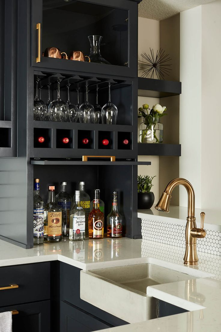 Home Wet Bar Designs In 2019 Bars For Home Wine Glass throughout proportions 736 X 1103