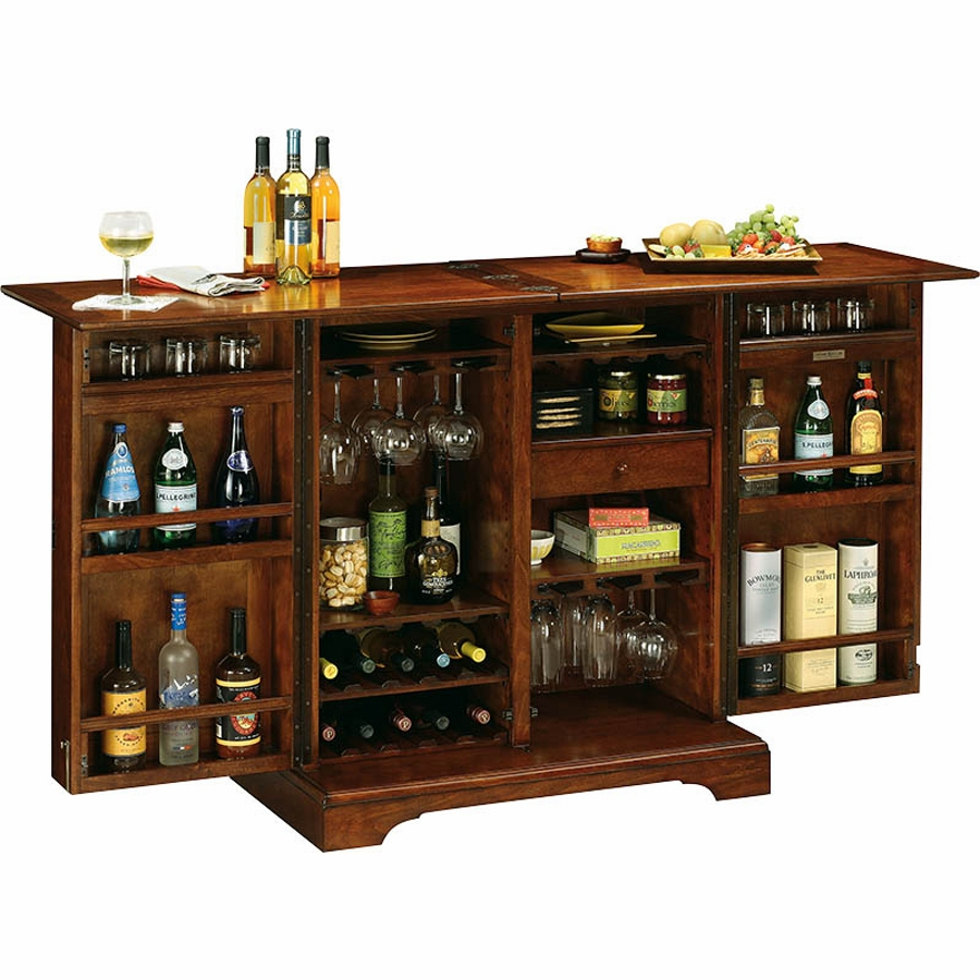 Howard Miller Lodi Americana Cherry Wine Bar Cabinet 695116 intended for proportions 900 X 900