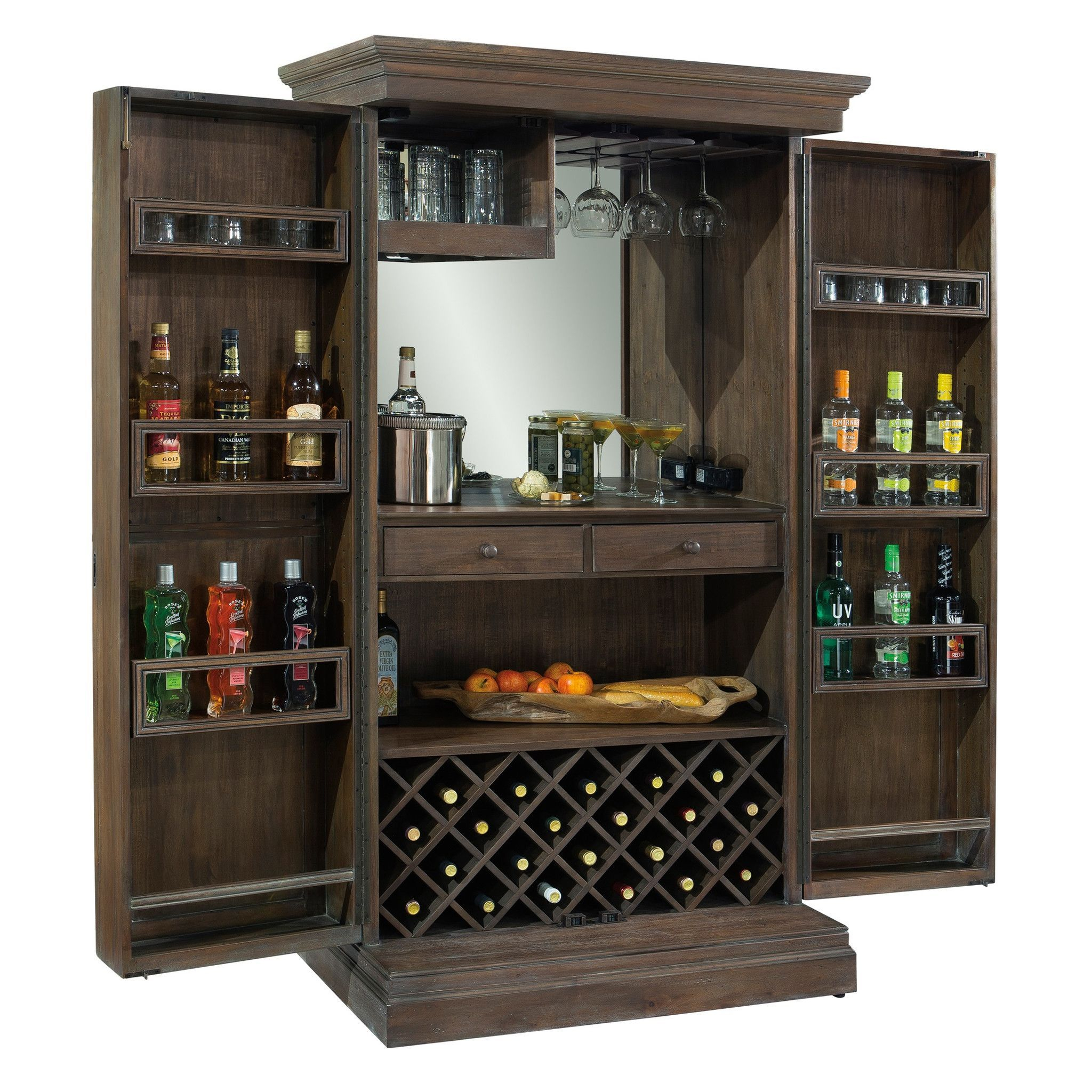 Howard Miller Monaciano Wine Bar Cabinet 695 168 intended for size 2048 X 2048