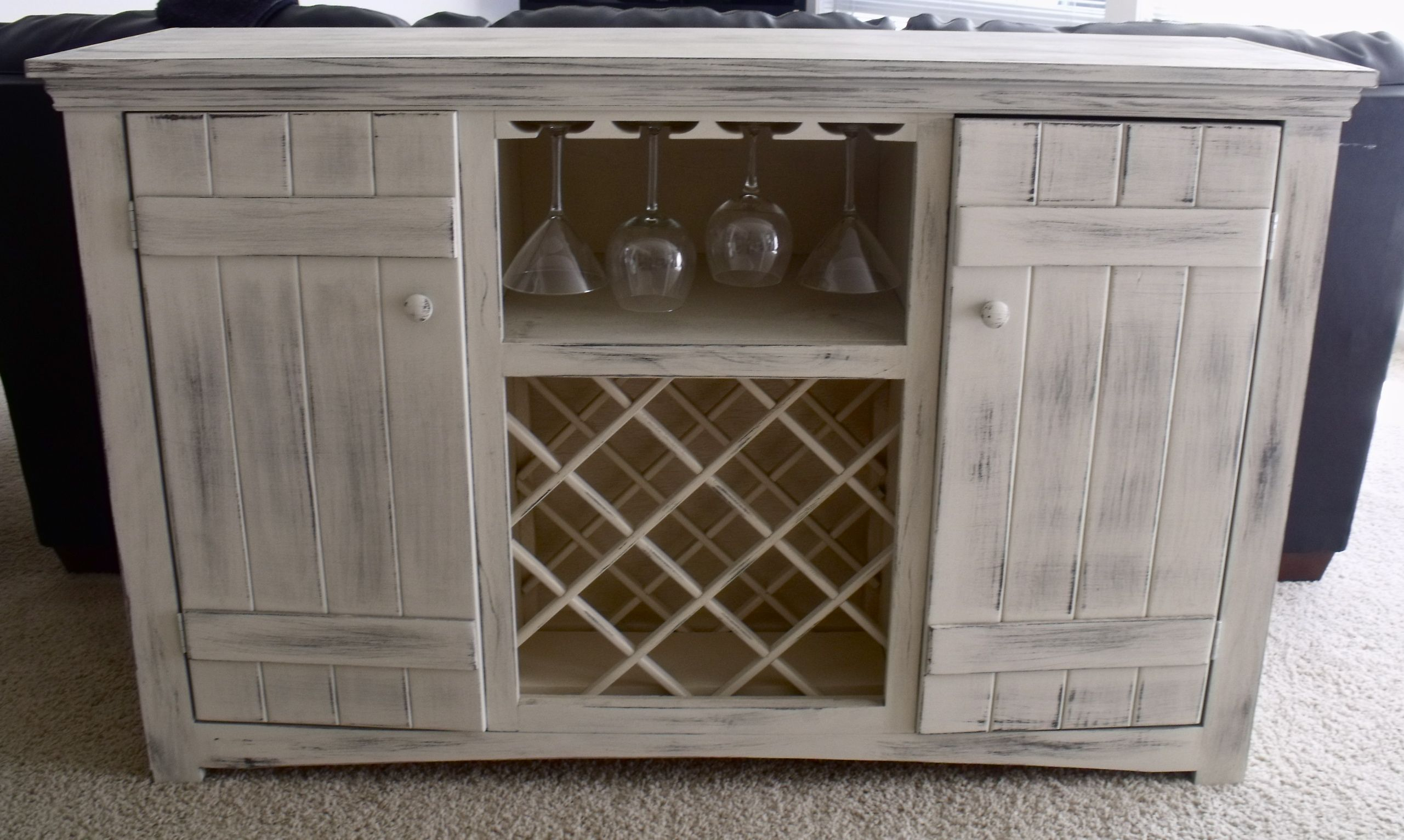 Idea To Convert My Sideboardbuffet Into Wine Storageoh in dimensions 2561 X 1533