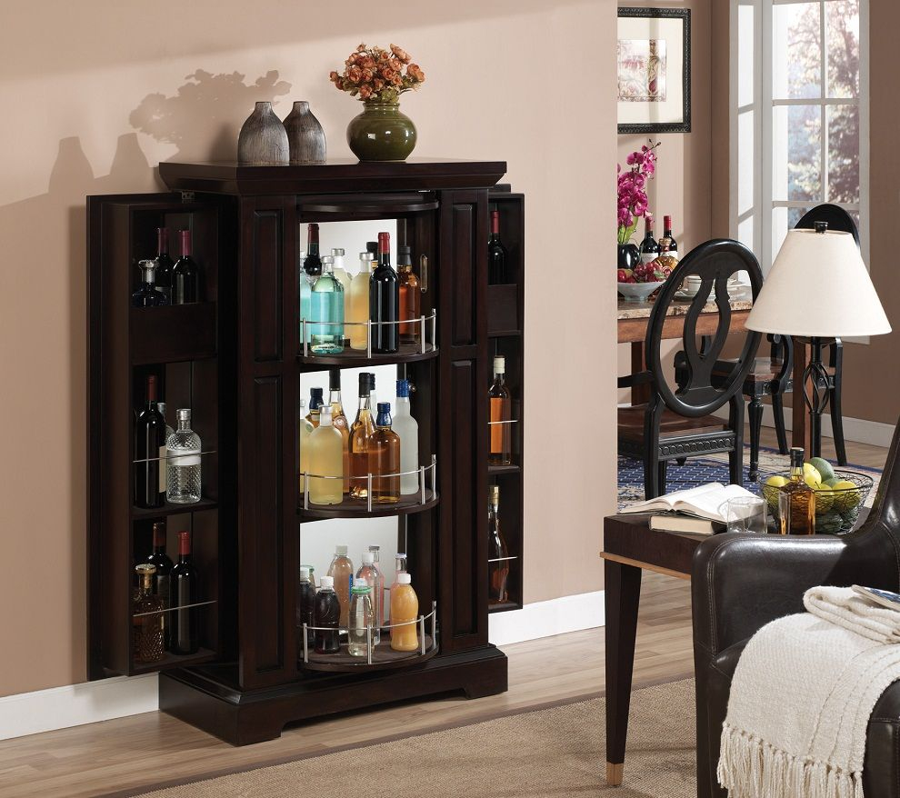 Image Of Amazing Locking Liquor Cabinet Home In 2019 throughout proportions 990 X 878