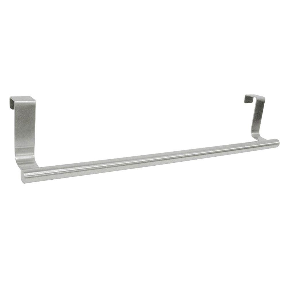 Interdesign Forma 14 In Over The Cabinet Towel Bar In Brushed Stainless Steel regarding proportions 1000 X 1000