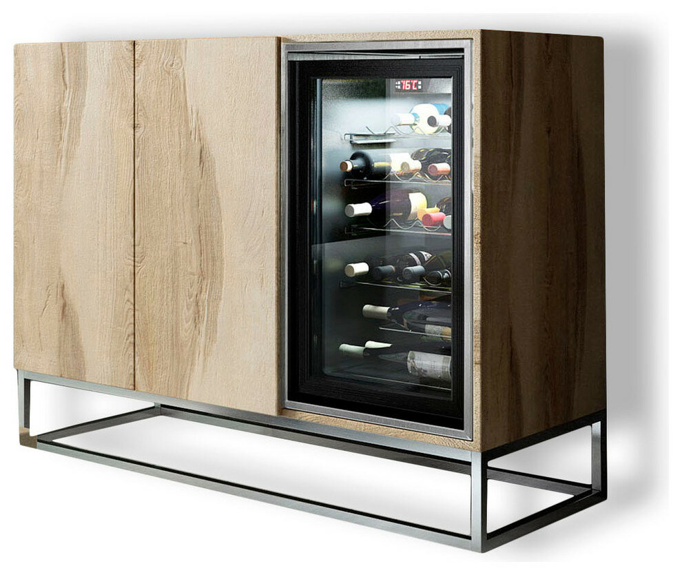 Jeramiah Bar Cabinet throughout measurements 990 X 834