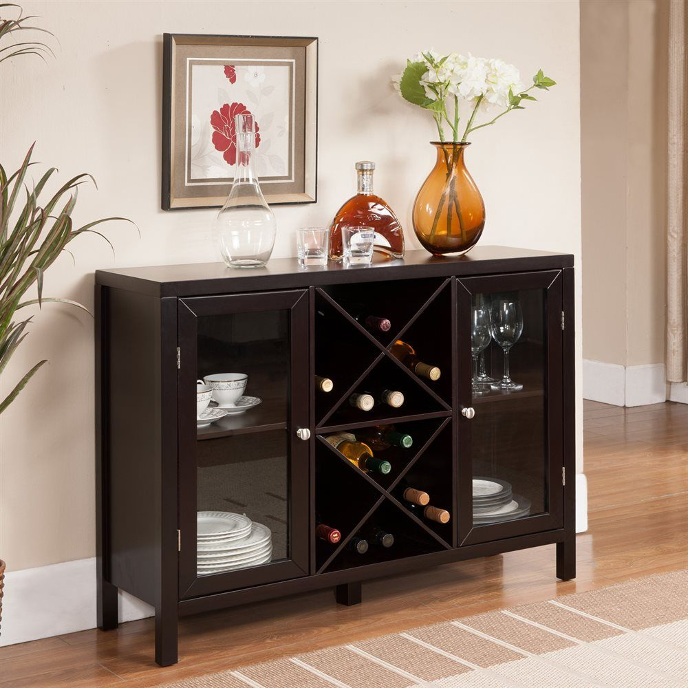 Kb Furniture Wr1340 Wine Cabinet Atg Stores Furniture for size 1000 X 1000