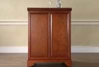 Lafayette Expandable Bar Cabinet Cherry D Kf40001bch intended for proportions 1500 X 1500