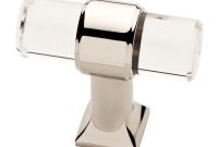 Liberty 1 916 In 40 Mm Polished Nickel And Clear Acrylic Bar Cabinet Knob in dimensions 1000 X 1000