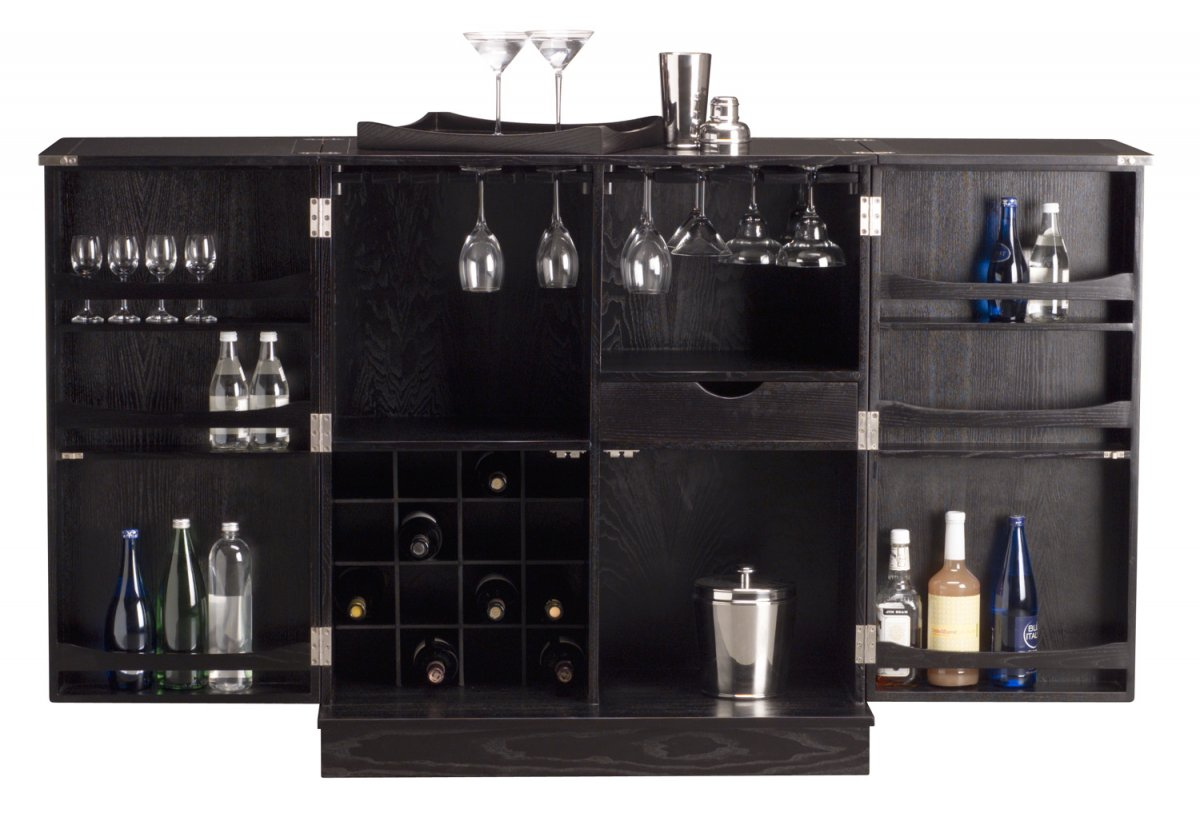 Living Room Attractive Bar Cabinet Decorating Ideas With regarding dimensions 1200 X 813