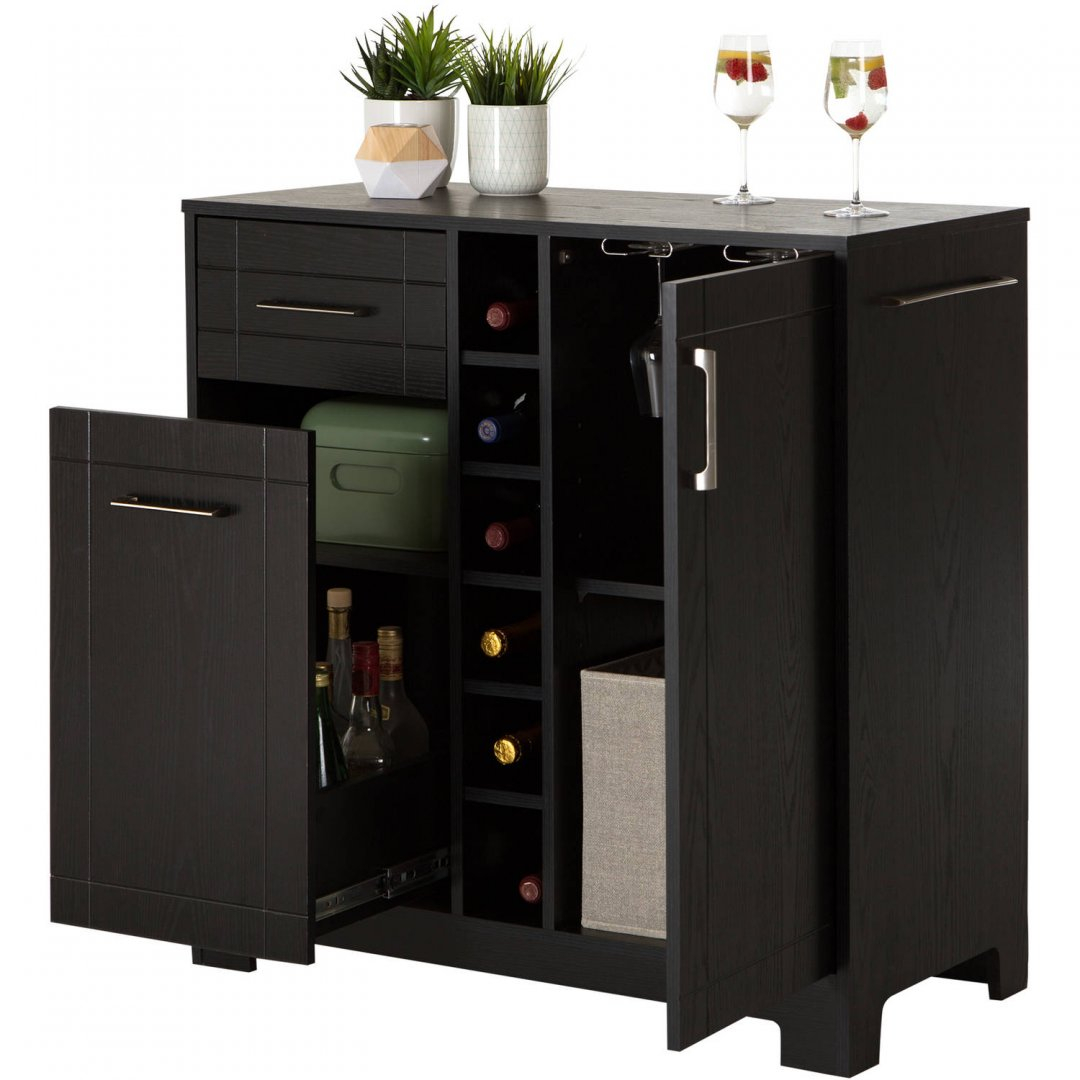 Locking Liquor Cabinet Costco Contemporary Bar Unit Small within size 1080 X 1080