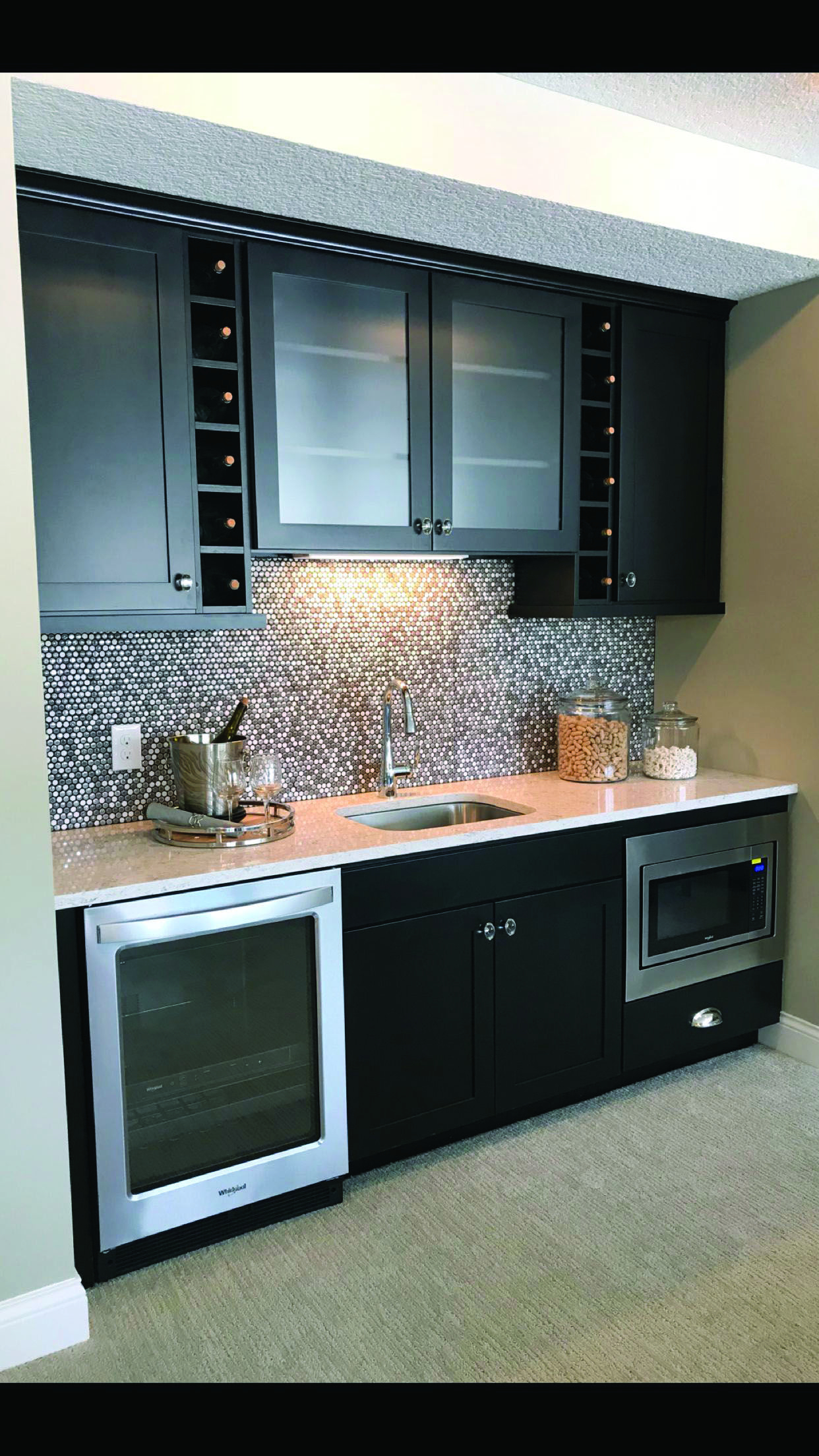 Lovely Wet Bar Cabinet Depth To Refresh Your Home Wet Bar in proportions 1242 X 2208