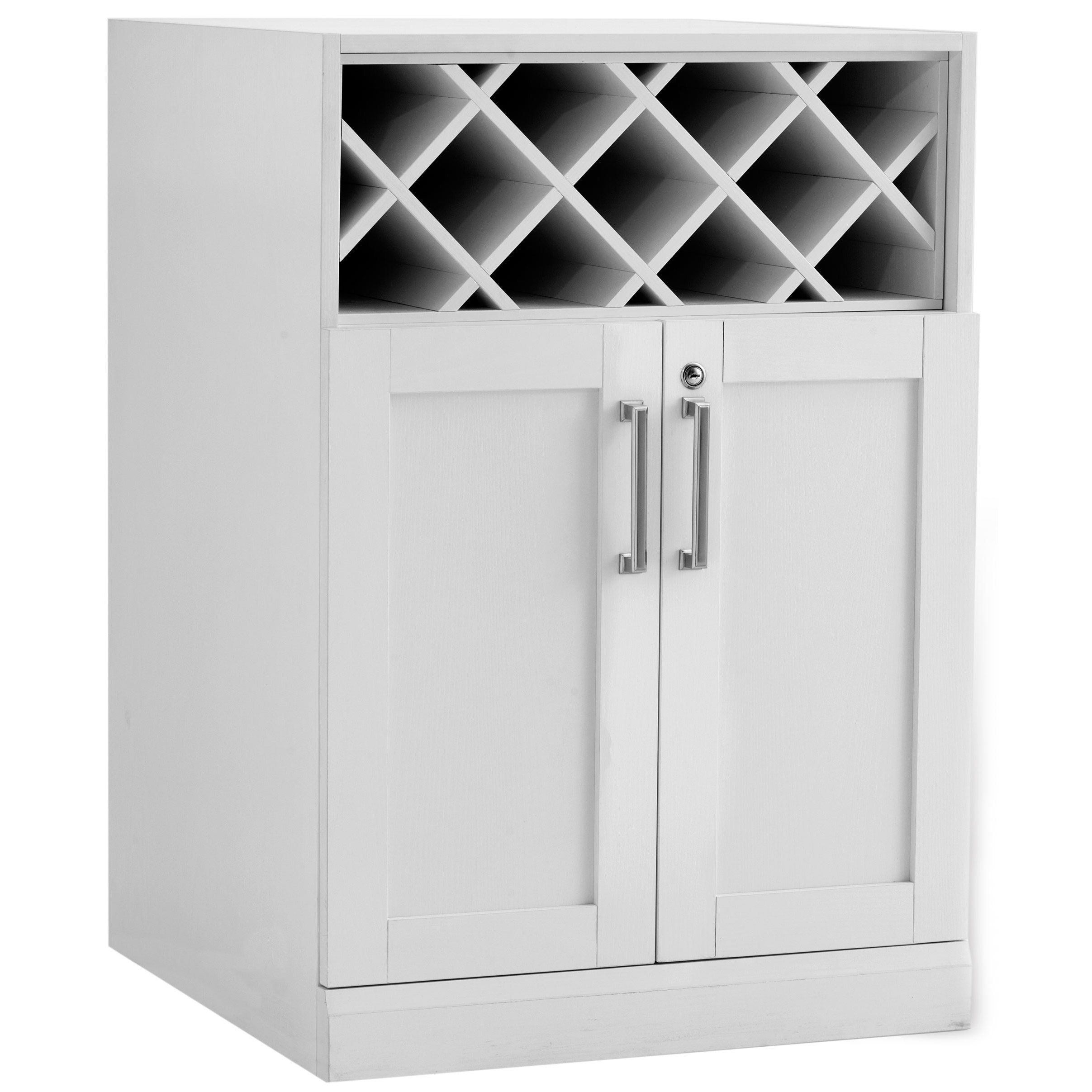 Newage Products Home Bar White 24 Inch Wide X 24 Inch Deep throughout sizing 2414 X 2414