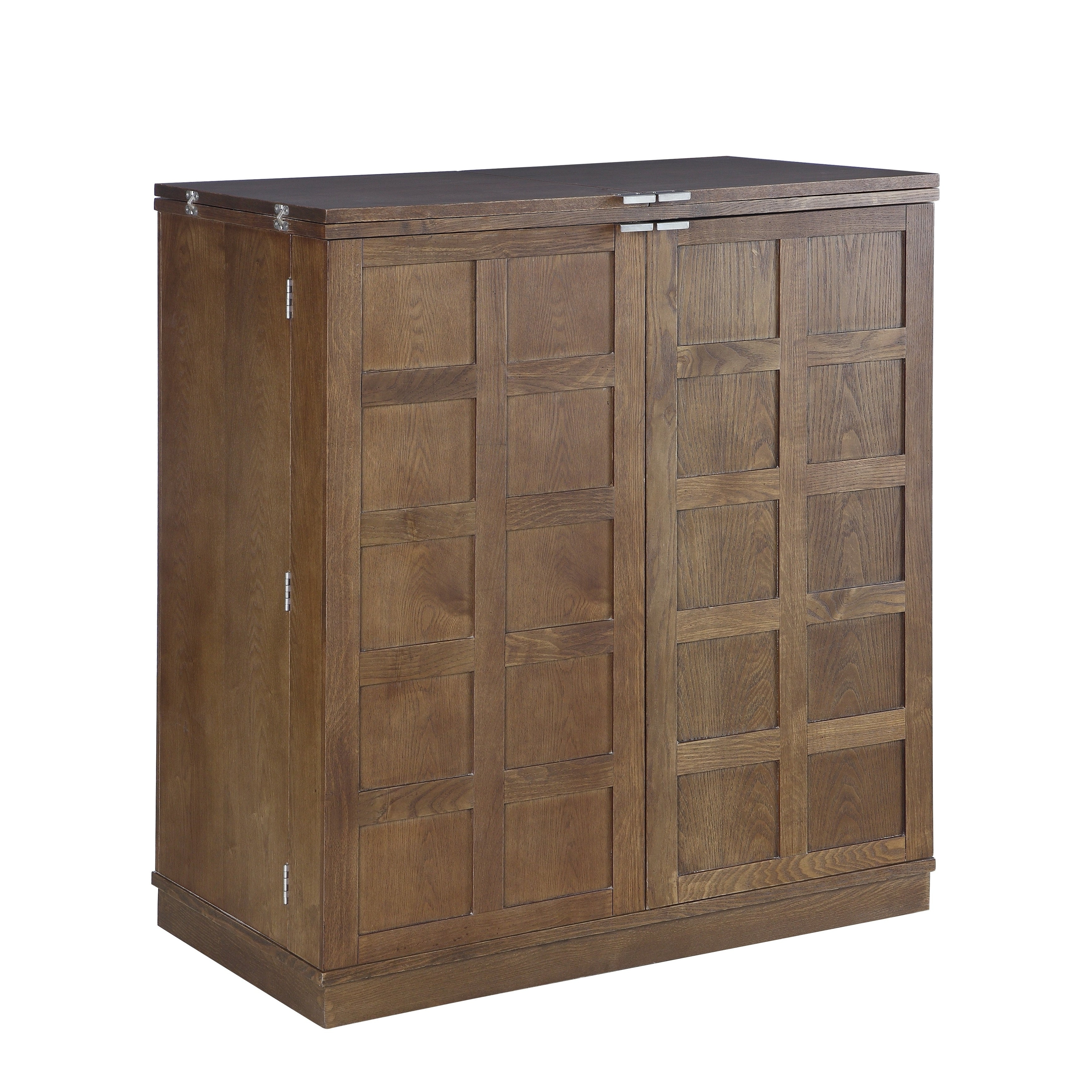 Proman California Fold A Way Brown Wood Bar Cabinet with size 3500 X 3500