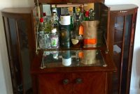 Rare Mirrored Cocktail Bar Drinks Cabinet Antique 1930 Art with regard to size 840 X 1000