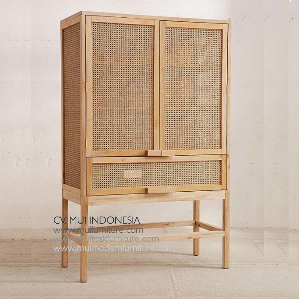Rattan Cabinet Wine Mui Furniture intended for size 1000 X 1000