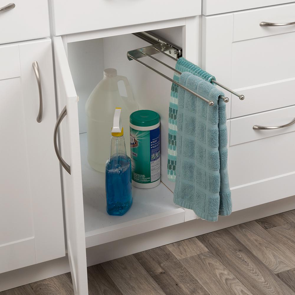 Real Solutions For Real Life Real Solutions Pull Out Kitchen Towel Holder Bar within dimensions 1000 X 1000