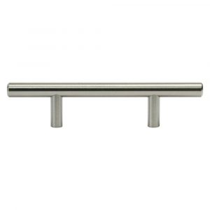 Rok Solid 3 In 76 Mm Center To Center Brushed Nickel Kitchen Cabinet Drawer T Bar Pull Handle Pull 6 In L with regard to measurements 1000 X 1000