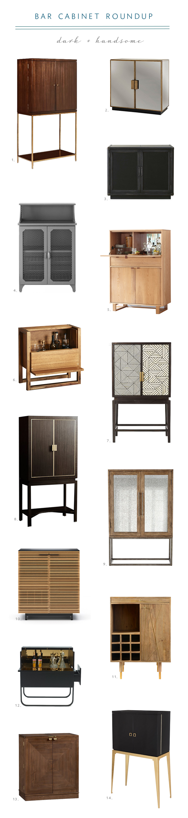 Roundup 28 Stylish Bar Cabinets Coco Kelley Coco Kelley with regard to measurements 600 X 2600