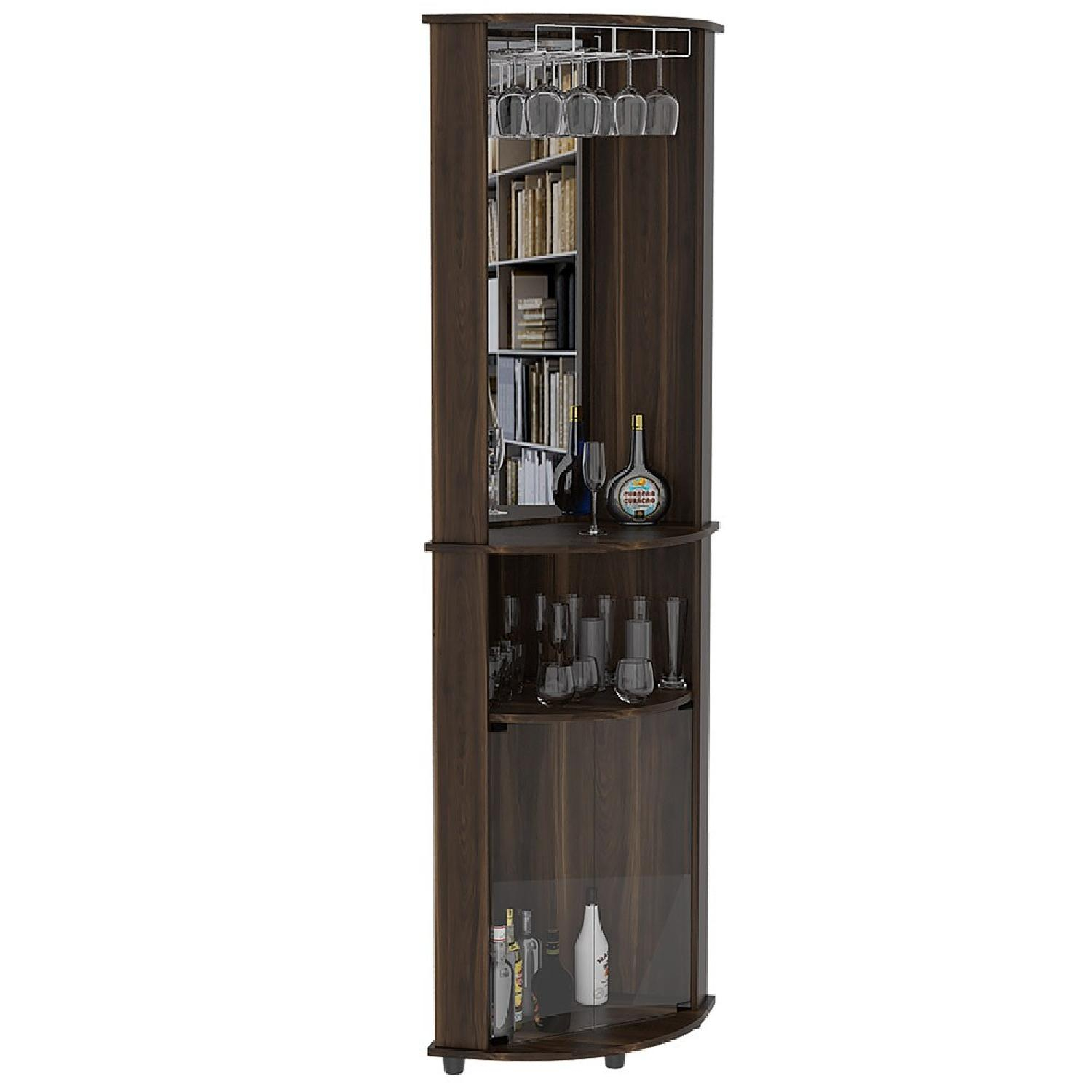 Rta Design Chicago Collection Glass Doors Bar Cabinet pertaining to measurements 1500 X 1500