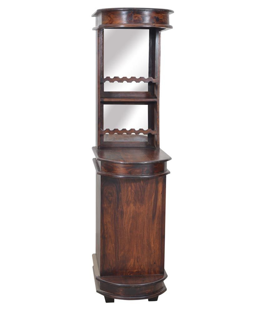 Shekhawati Solid Wood Bar Cabinet throughout proportions 850 X 995