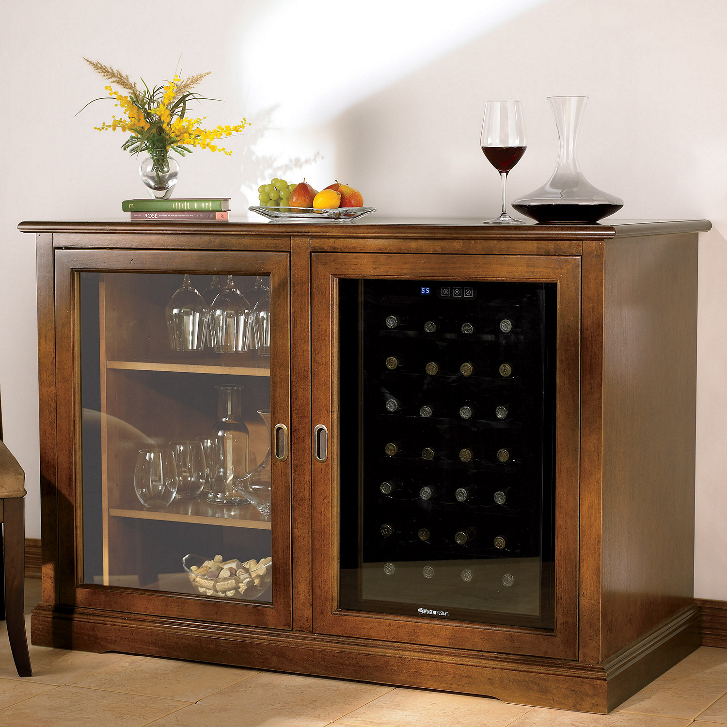 Small Wine Coolers Ideas Office Kitchen Furniture Green with regard to size 1500 X 1500