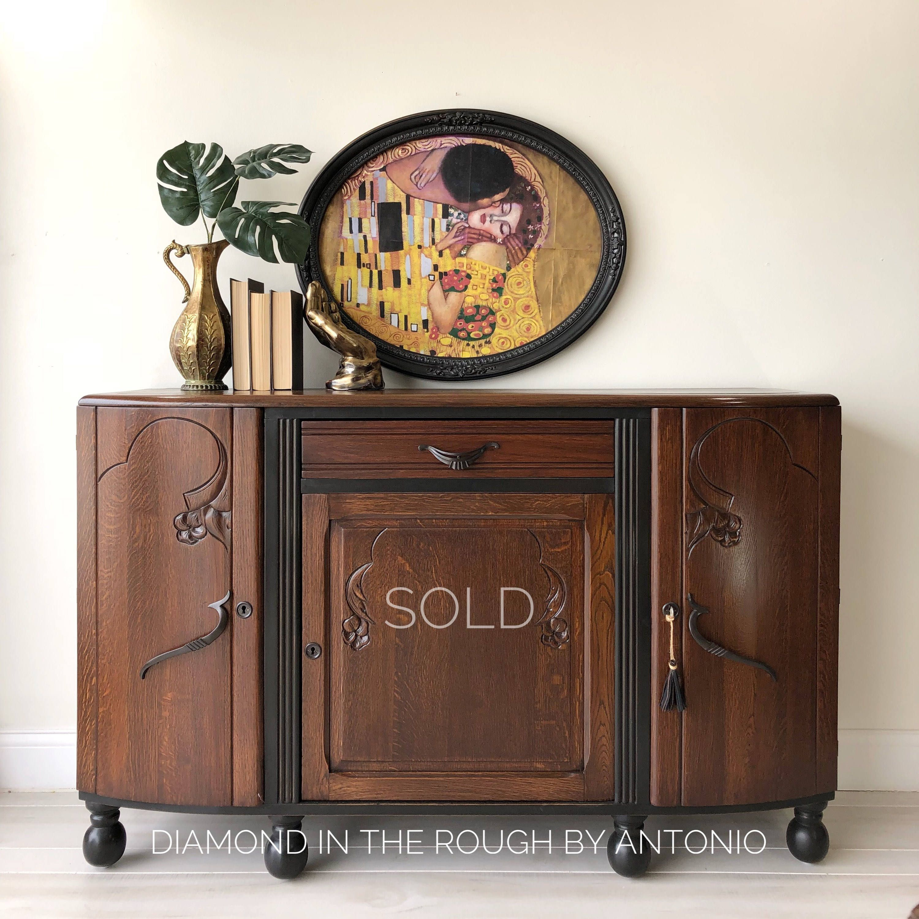 Sold Buffet Sideboard Credenza Art Deco Buffet Boho pertaining to measurements 3000 X 3000