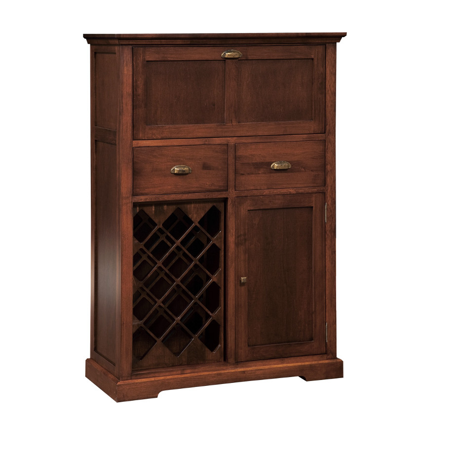 Stanford Small Bar Cabinet Home Envy Furnishings Solid with regard to size 922 X 922