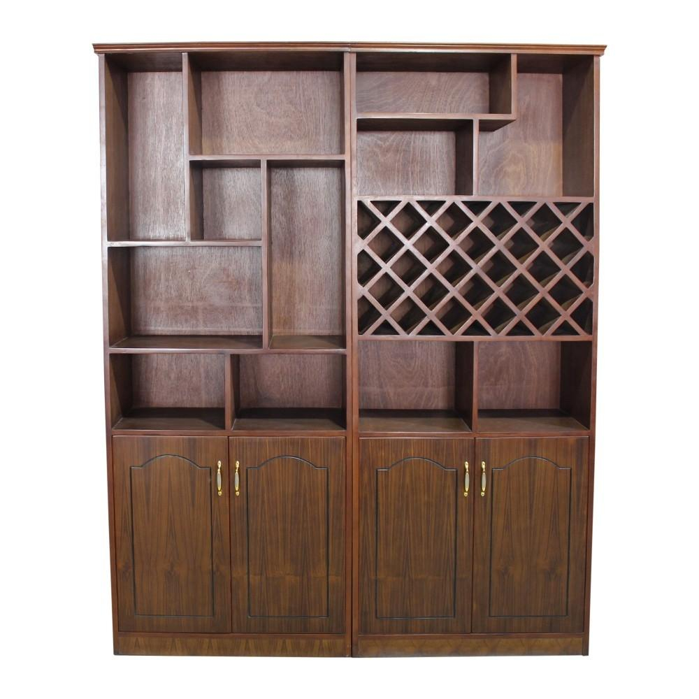 Sunrise Furniture Seesau Wooden Bar Cabinet Walnut with measurements 1000 X 1000