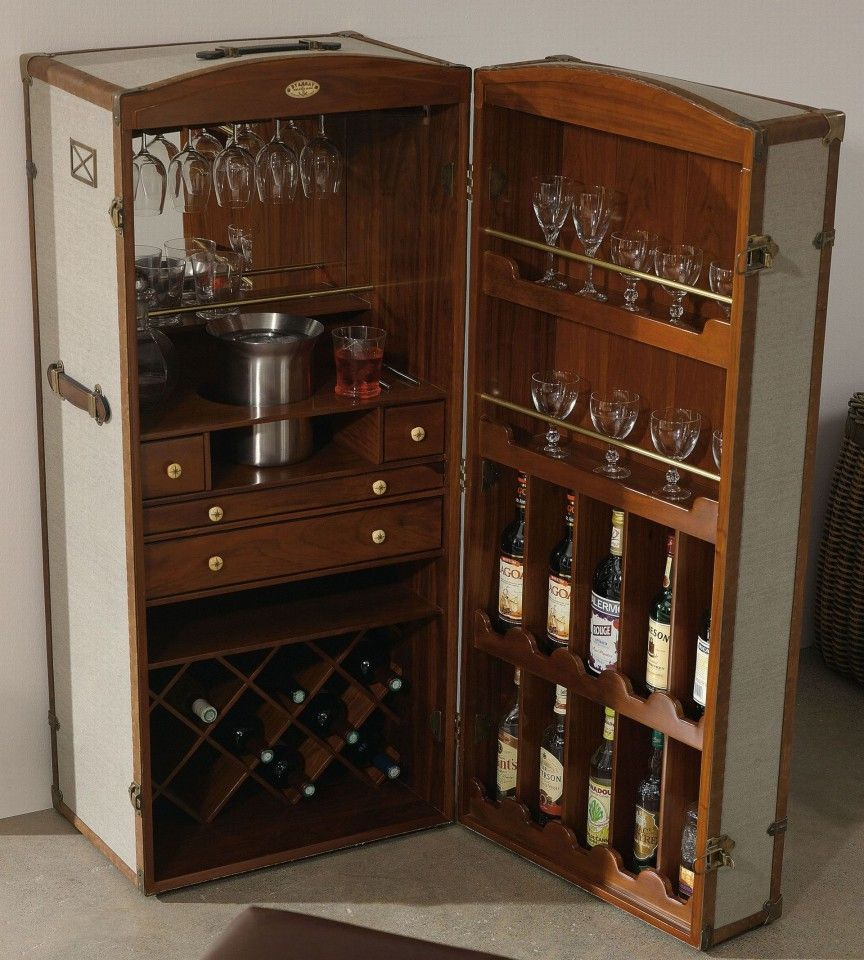Surcouf Steamer Trunk Bar Man Cave In 2019 Bar Furniture intended for sizing 864 X 960