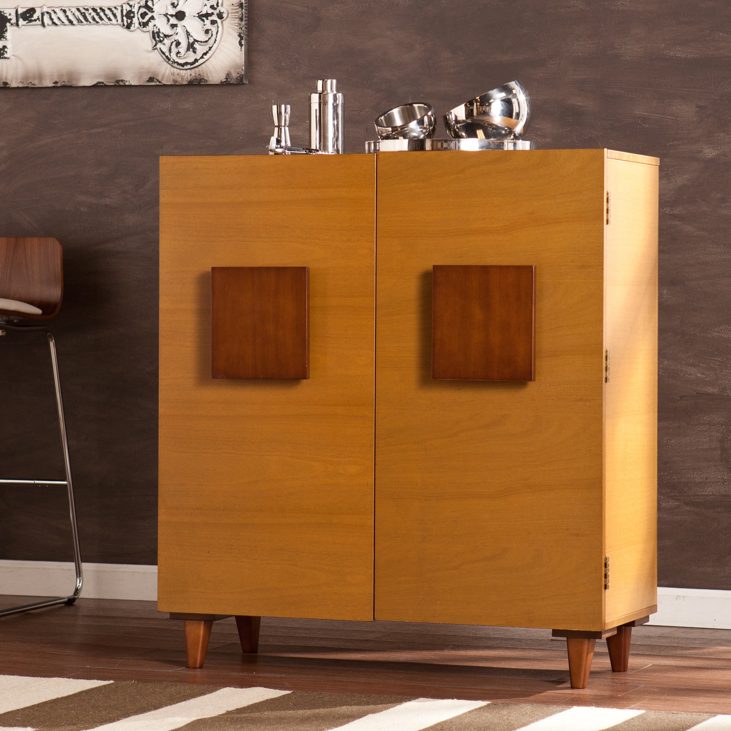 The Curated Nomad Belize Bar Hutch Cabinet with proportions 2500 X 2500