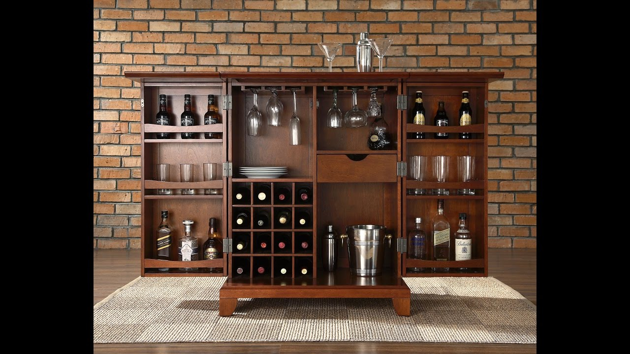 The Most Valuable Small Bar Cabinet Design For Best Home Bar in measurements 1280 X 720