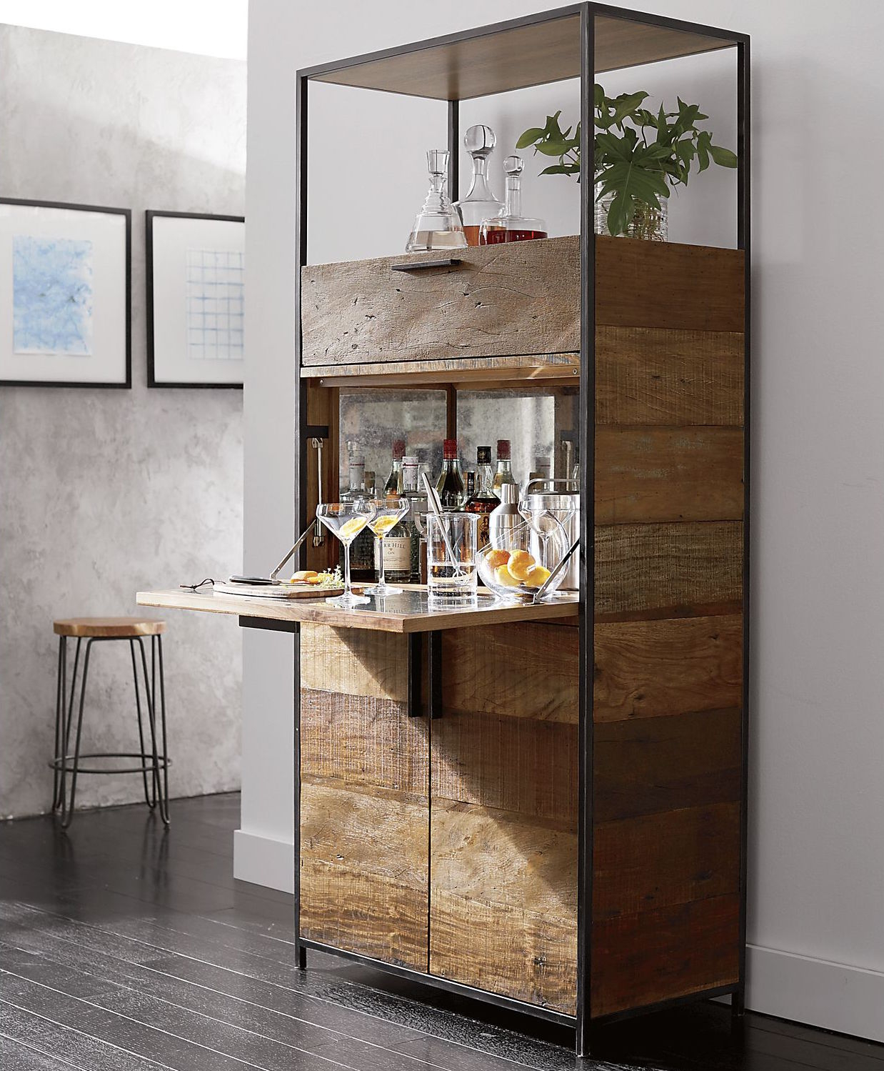 These Home Cocktail Bar Ideas Are Perfect For The Party Season intended for measurements 1238 X 1499