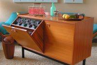 Vintage Bar Cabinets And Retro Stools For Your Home Decor regarding proportions 1353 X 1600