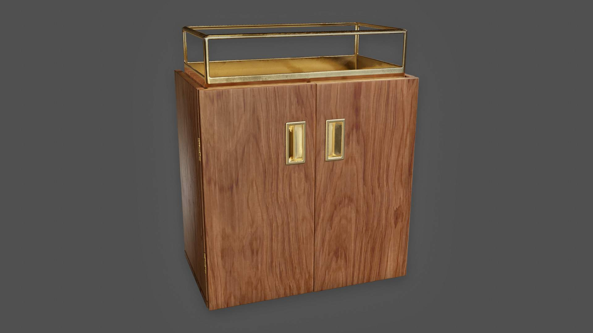 Wall Bar Cabinet 3d Model pertaining to size 1920 X 1080