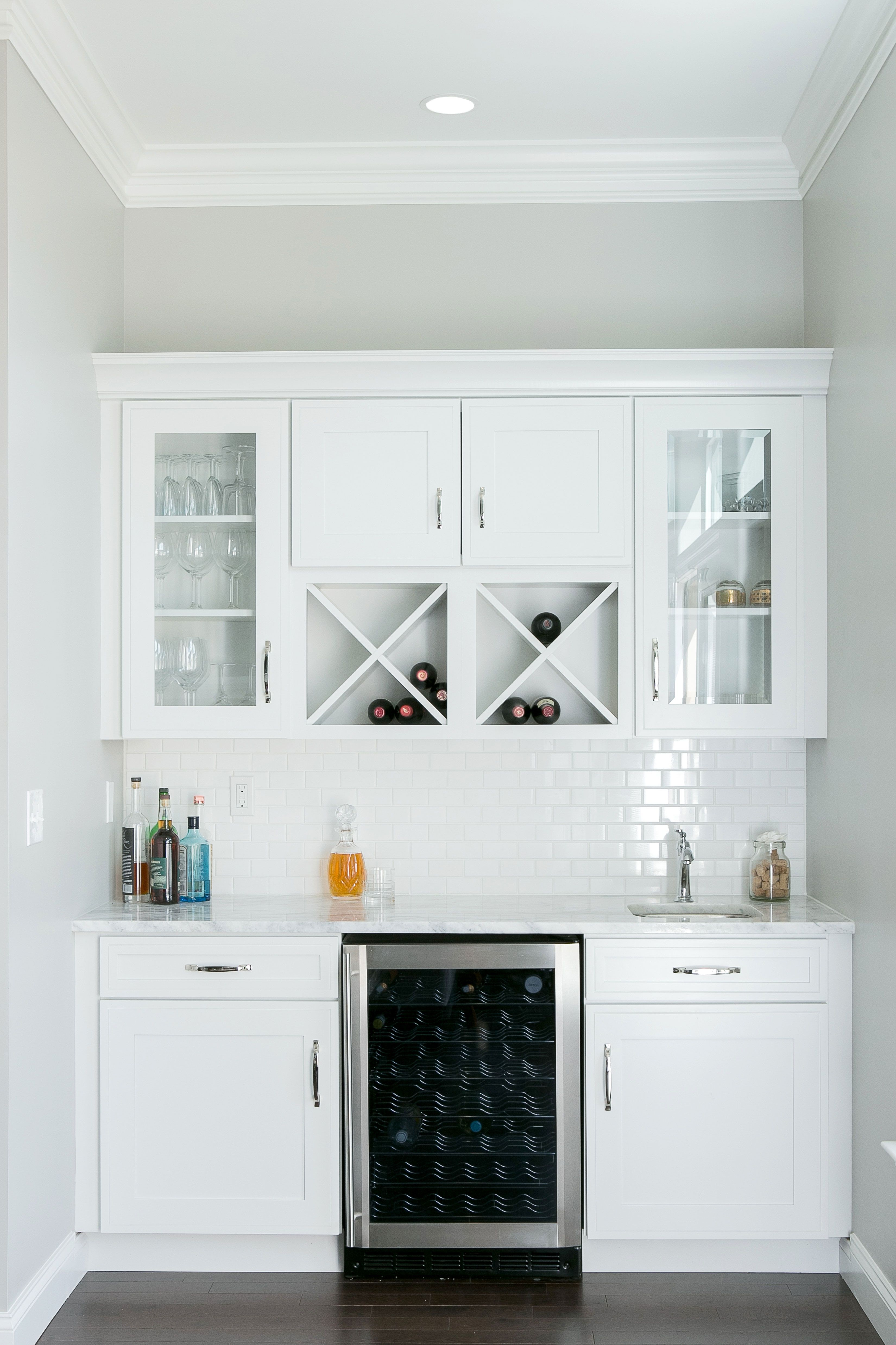 White Window Front Cabinets Create A Bigger Feel In This regarding sizing 3300 X 4950
