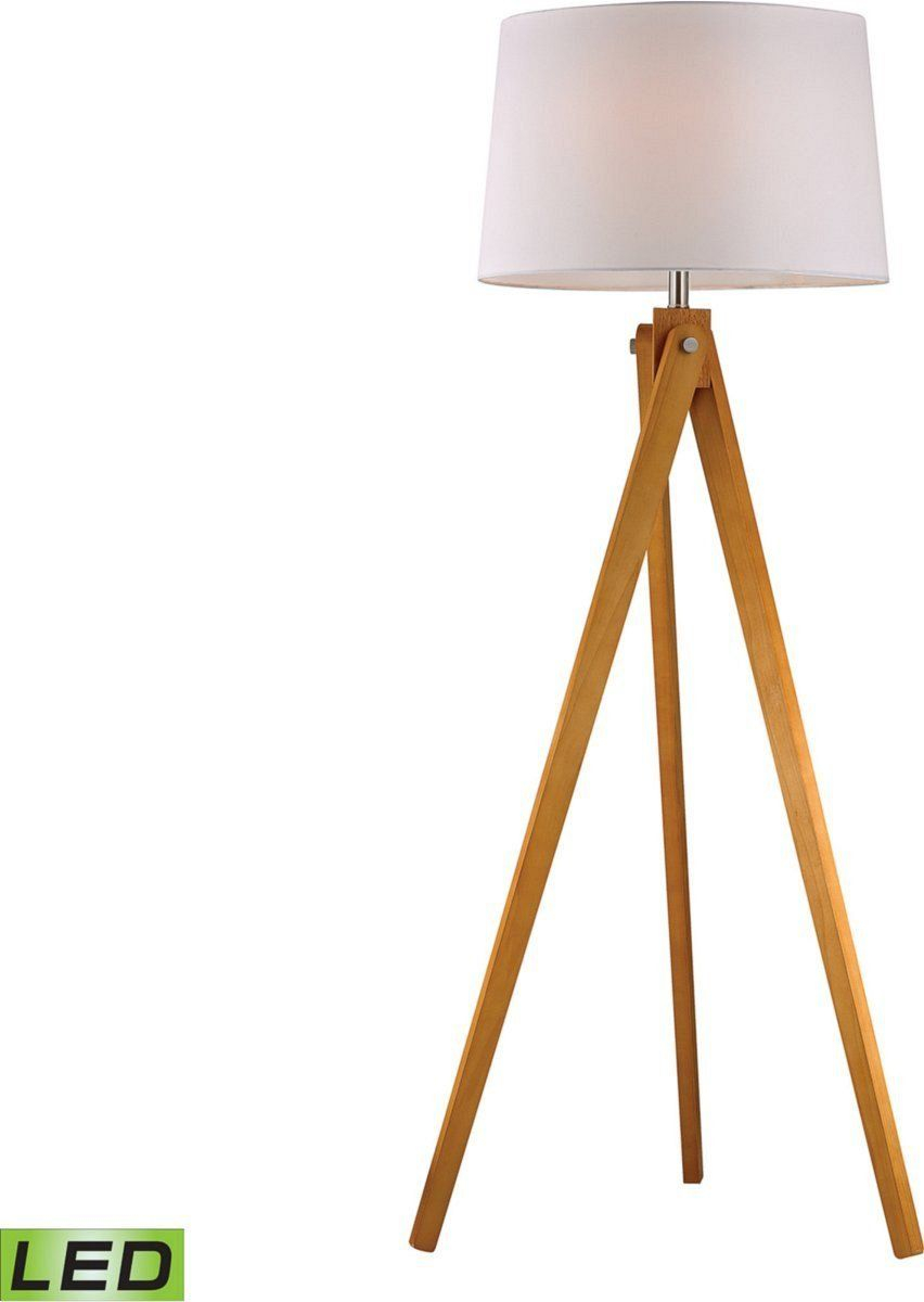1 Light Led Tripod Floor Lamp In 2019 Brook Office Led throughout dimensions 852 X 1200
