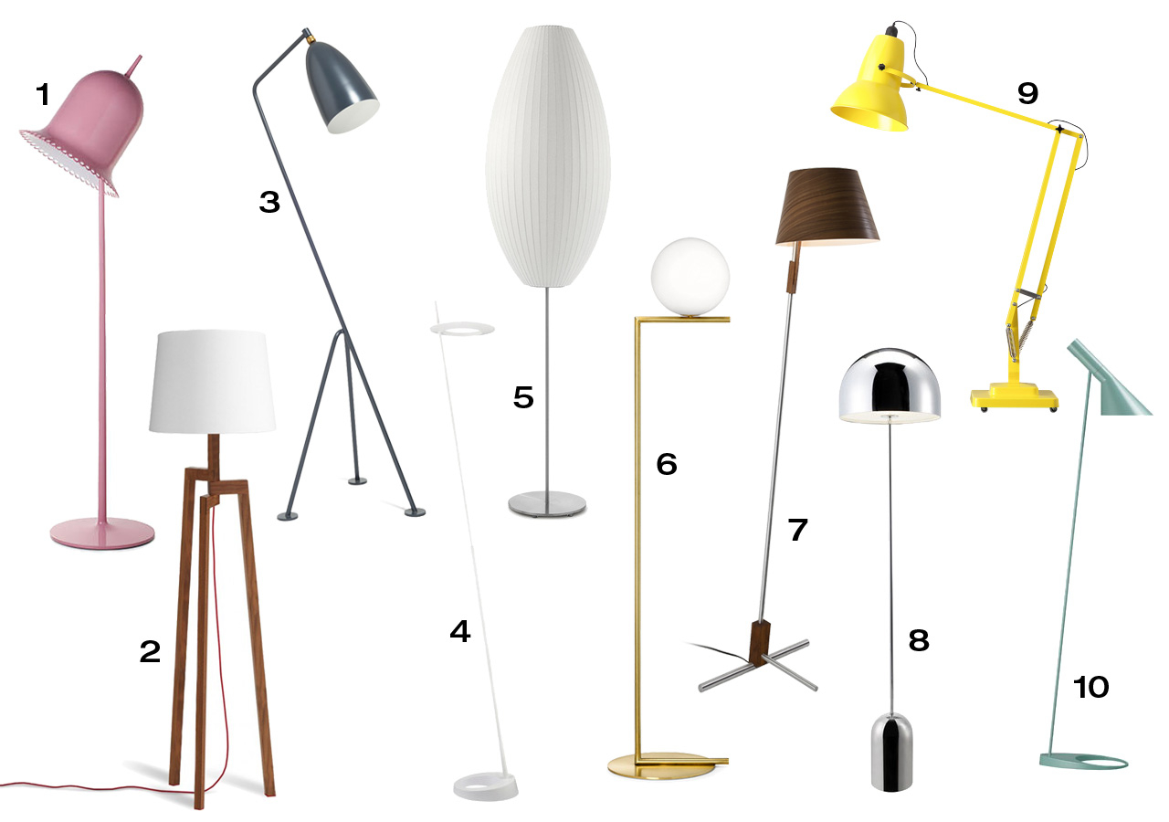 10 Modern Floor Lamps Design Milk inside proportions 1280 X 900