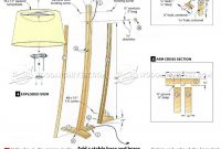 1647 Wooden Floor Lamp Plans Woodworking Plans Wooden with proportions 900 X 1160