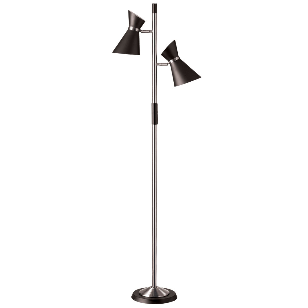1680 Conical Floor Lamp Dainolite 1680f Bk Pc with dimensions 1000 X 1000