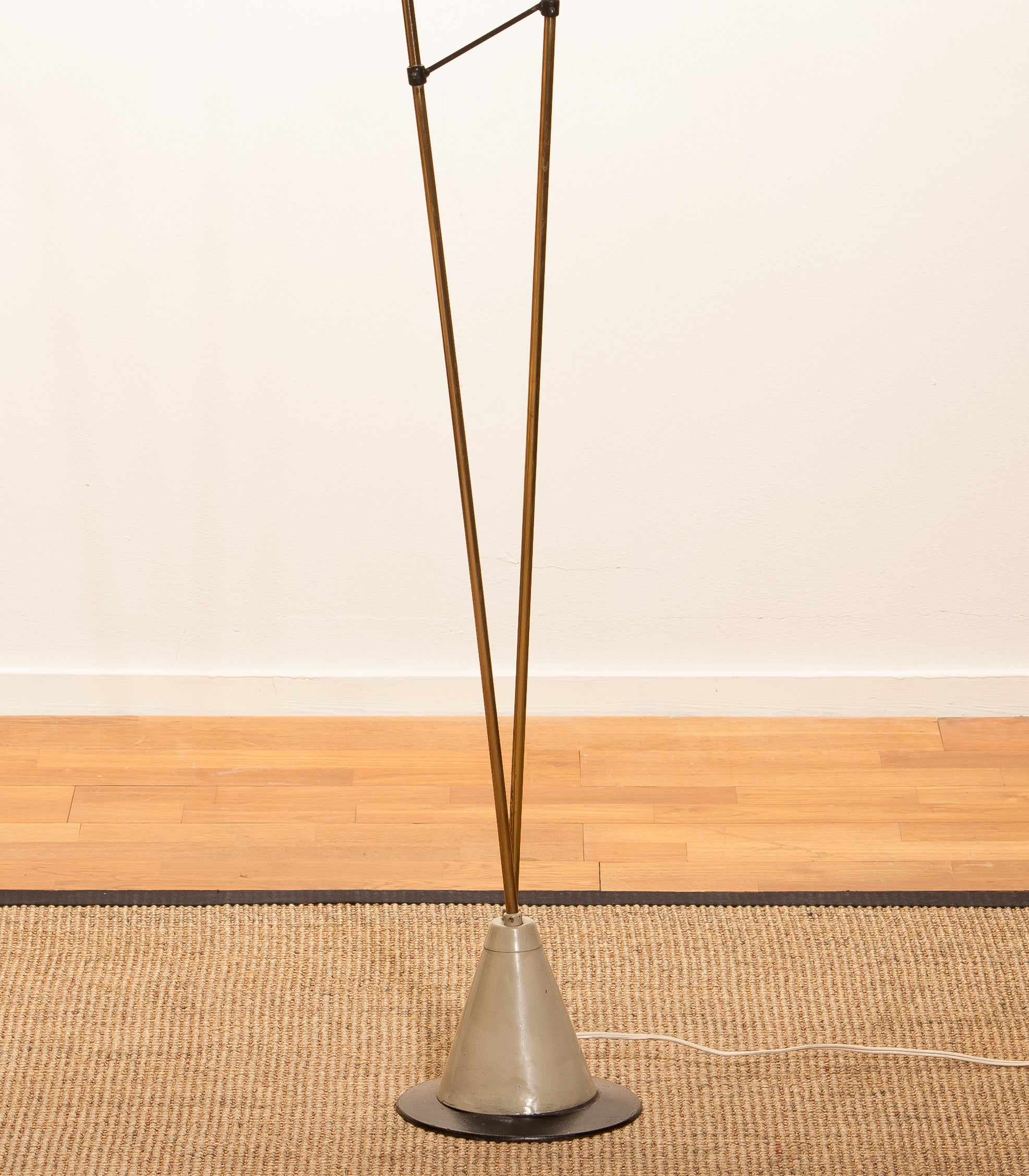 1950s Brass And Metal Floor Lamp Hans Bergstrm For Atalj Lyktan with dimensions 1973 X 2255