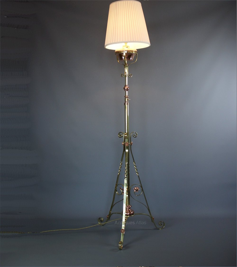1950s Floor Lamp Walmart Tiffany Lamps Tassel Collectible intended for dimensions 1000 X 1125