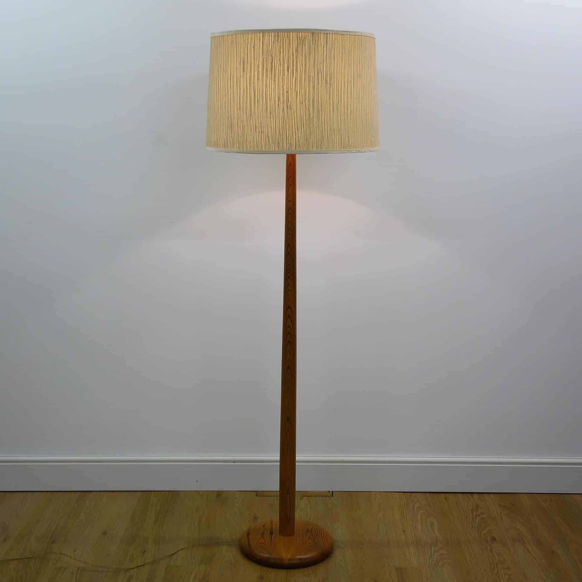 1960s Pine Standard Lamp Robin Nance St Ives Mark throughout measurements 1920 X 1920