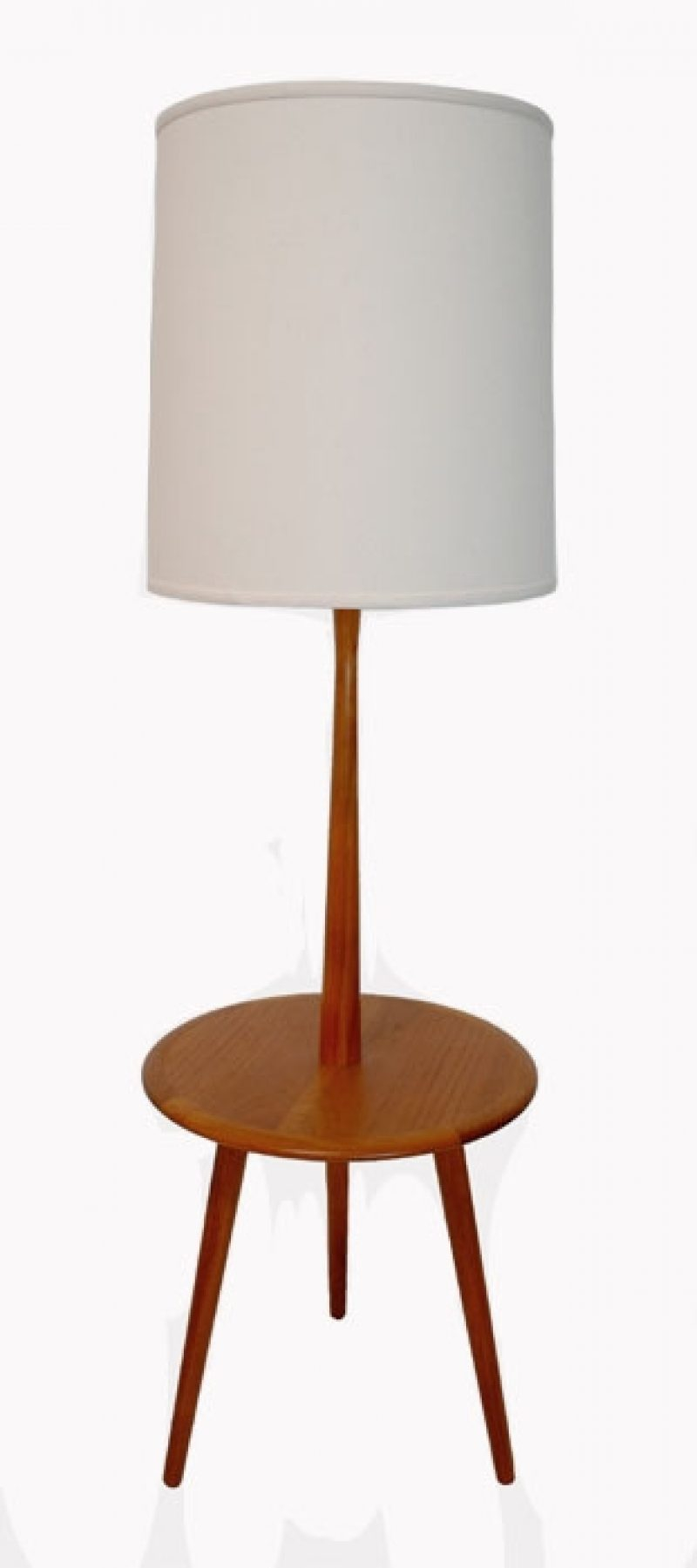 1960s Tripod Leg Teak Table Floor Lamp Hoopers Modern intended for size 800 X 1801