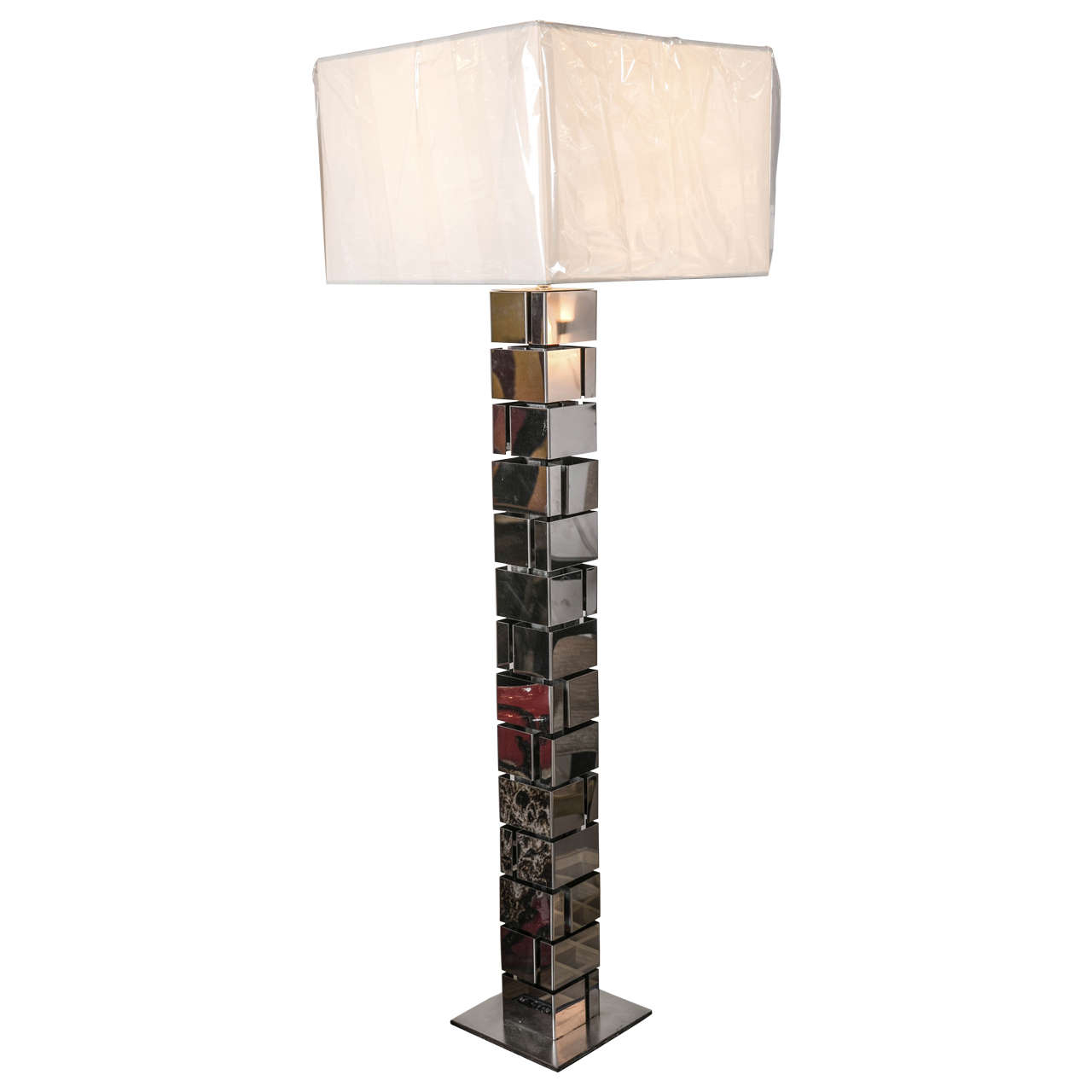 1970s Chrome Floor Lamp In The Style Of Paul Evans Lamps with size 1280 X 1280