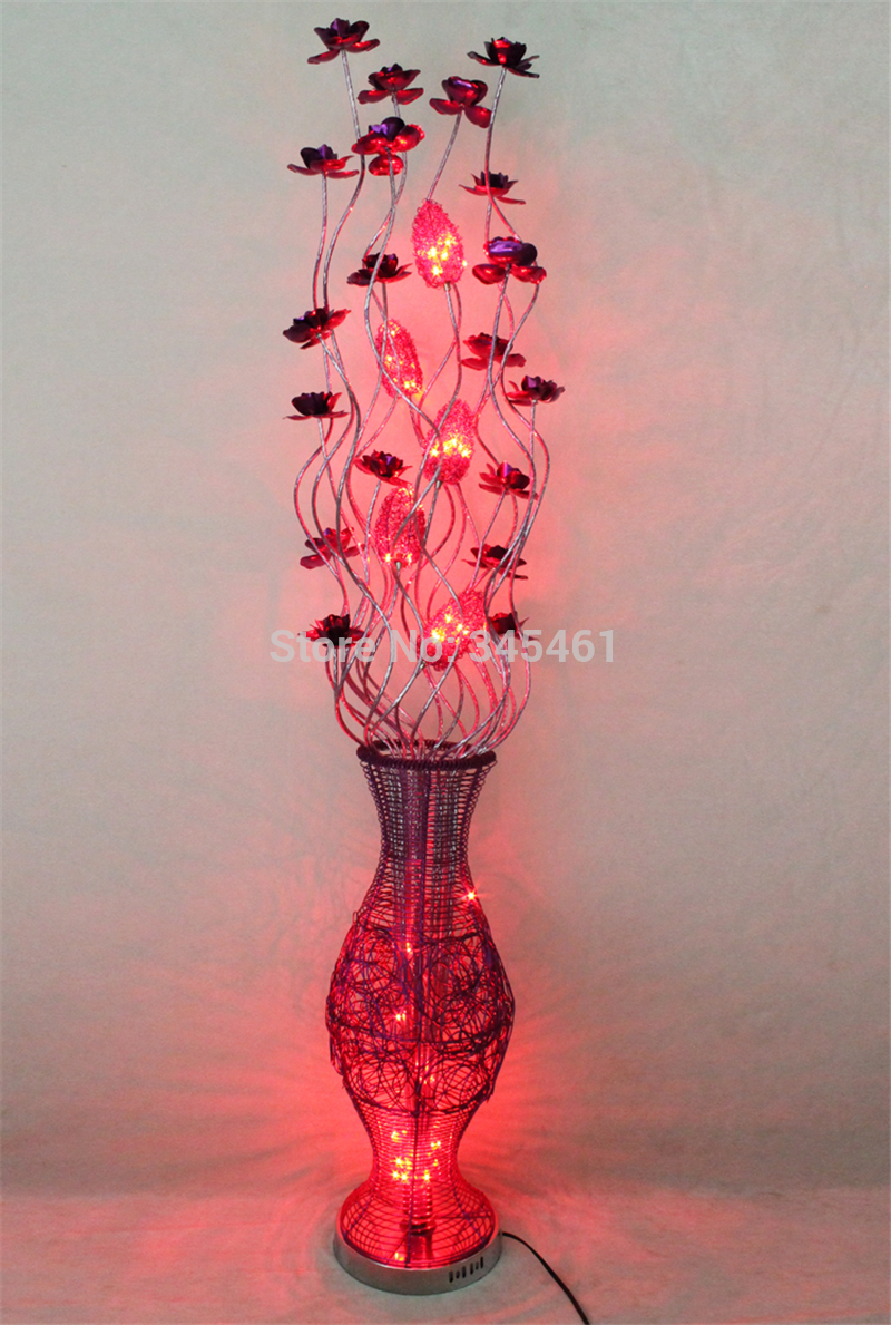 1pc Vase Lamps Aluminum Floor Lamp Hand Woven Art Lighting Wedding Decorative Lights High Quality Metal Made Floor Lights In Floor Lamps From Lights with measurements 800 X 1189