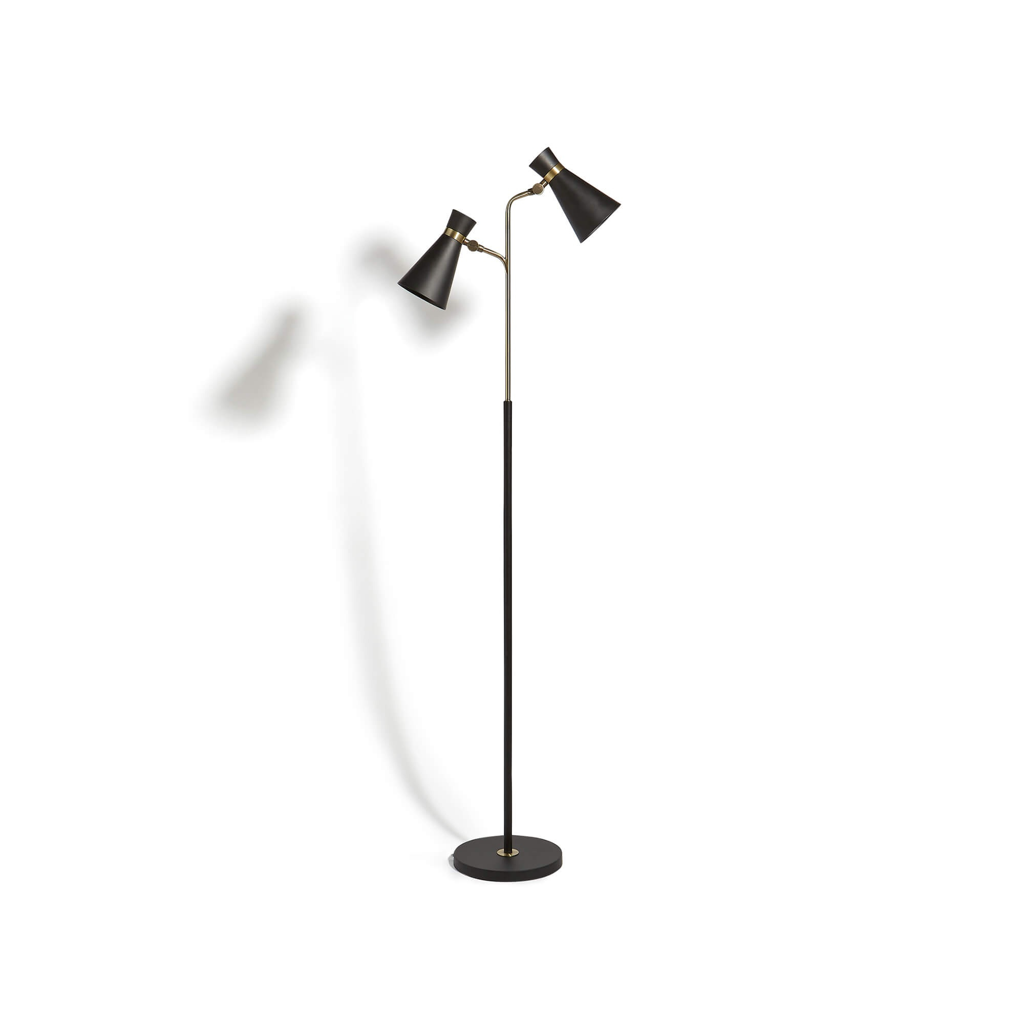 2 Arm Apex Floor Lamp intended for proportions 2000 X 2000