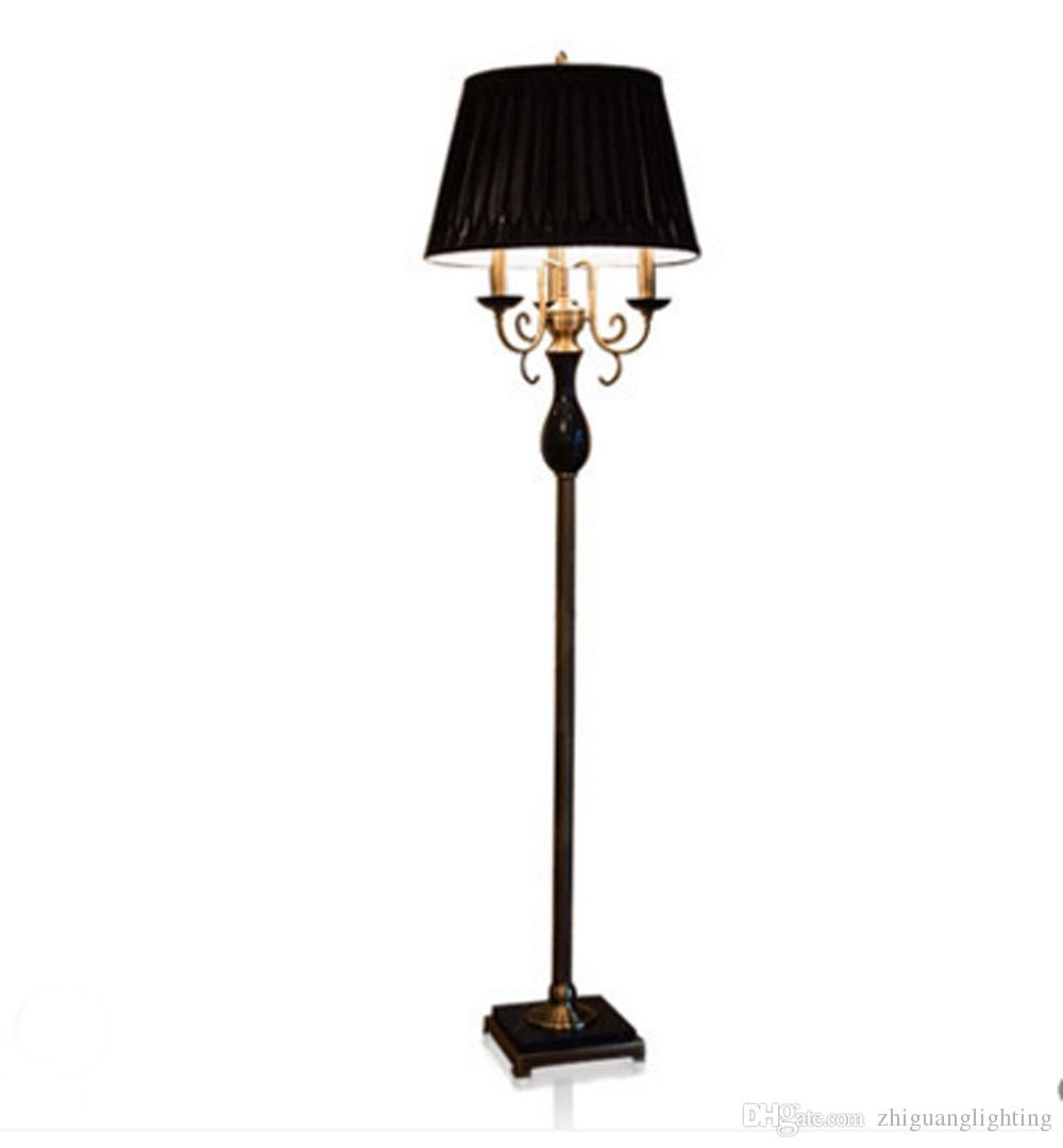 2019 European Style Floor Lamp Black Classical Villa Hotel Small Luxury Living Room Bedroom Retro American Vertical Floor Lamp From Zhiguanglighting in proportions 1000 X 1079