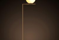 2019 Modern Simple Gold Floor Lamps For Bedroom Led Source Contemporary Design Art Decoration White Glass Ball Lights From Wenyiyi 16232 for measurements 988 X 988