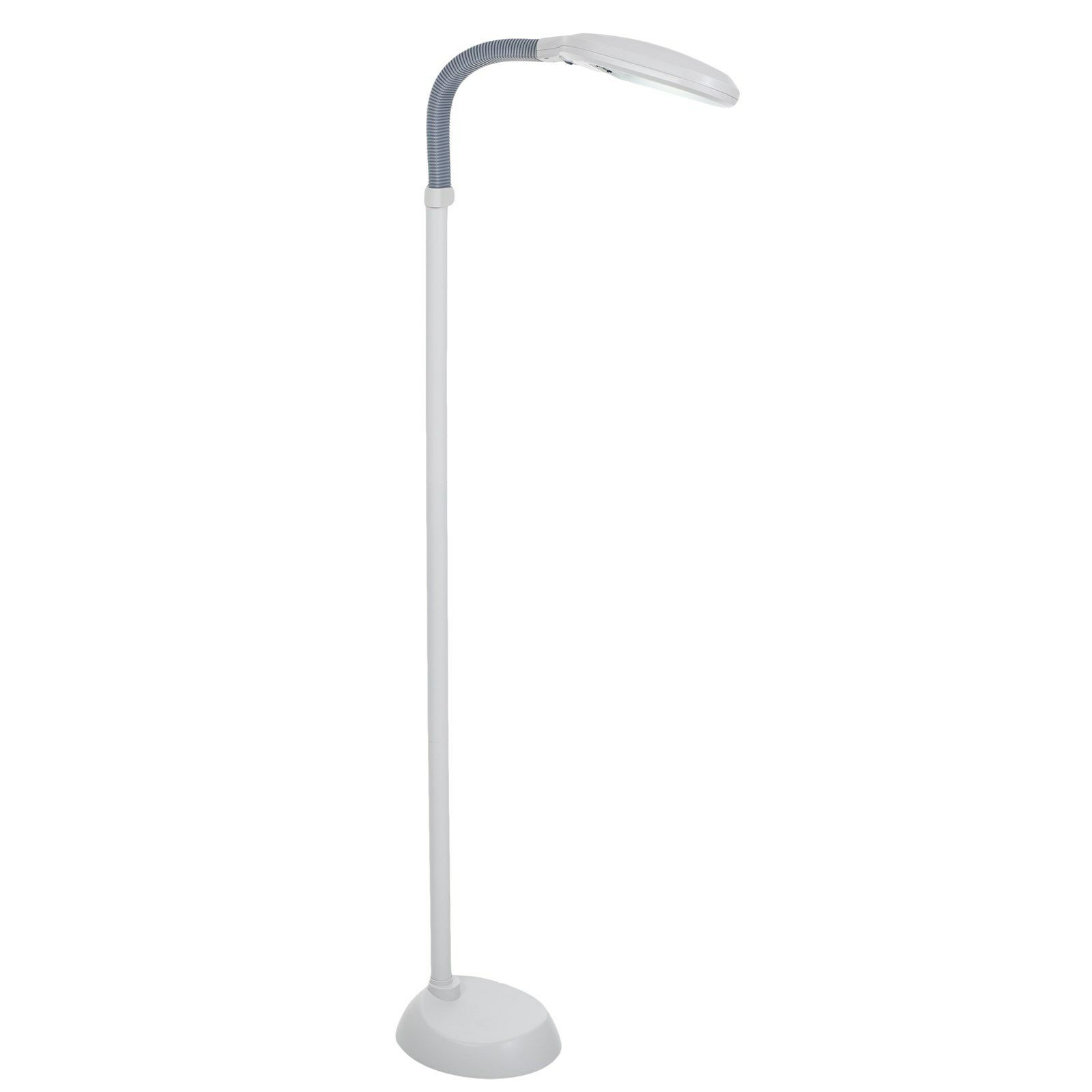 27w White Sunlight 6 Foot Floor Lamp With Natural Light Adjustable Neck with regard to dimensions 1600 X 1600