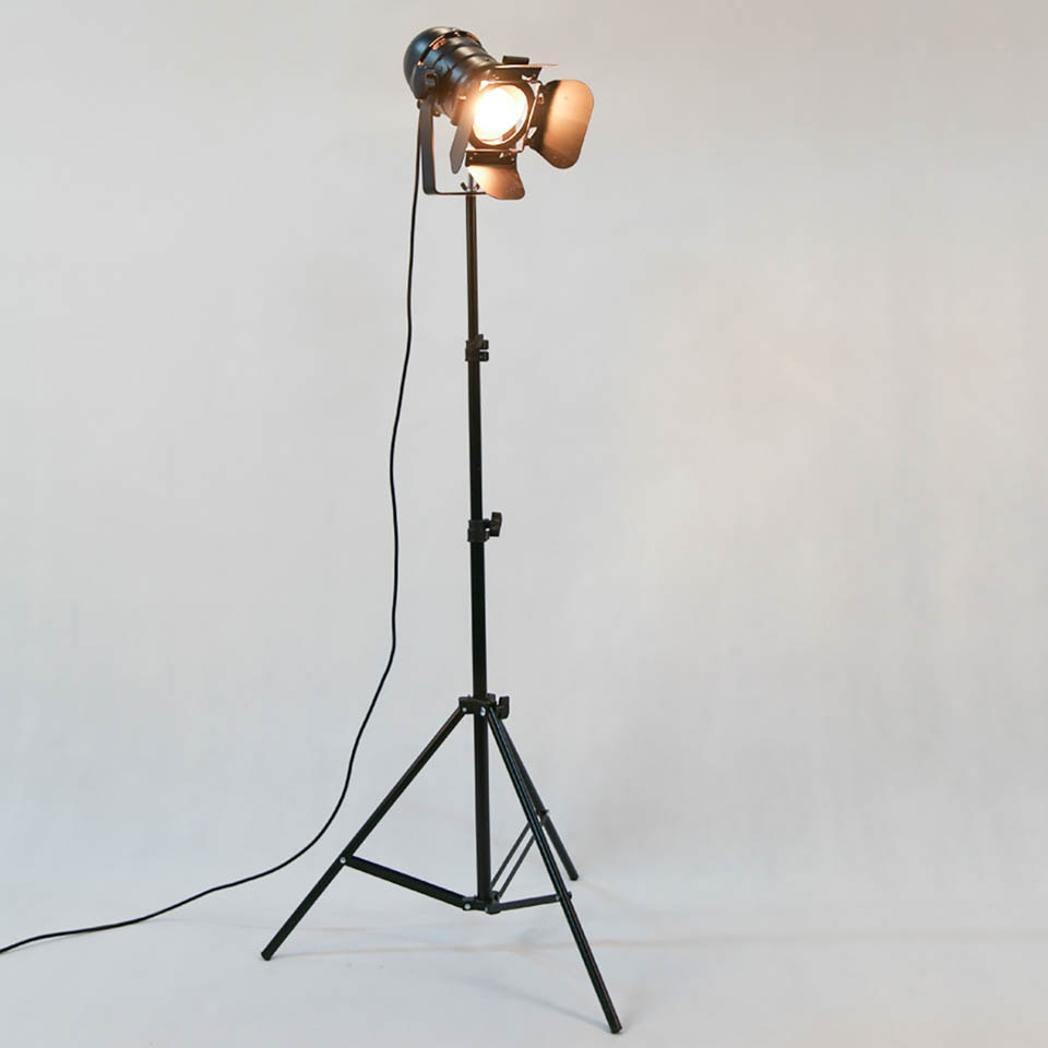 2pack Industrial Creative Retro Tripod Black Floor Lamp Lights Room Lights Stand Lamps in dimensions 960 X 960