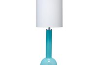 325 In Blue Studio Table Lamp With Tall Thin Drum Shade for sizing 1000 X 1000
